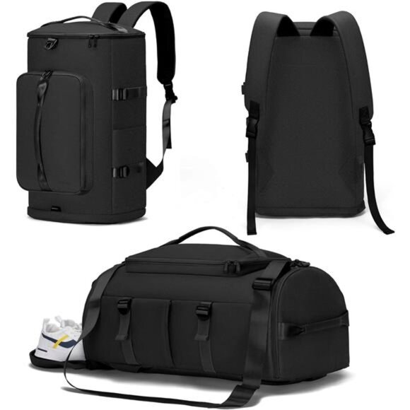 Gym Bag for Men and Women Sports Duffle Bag Travel Backpack Weekender Overnight